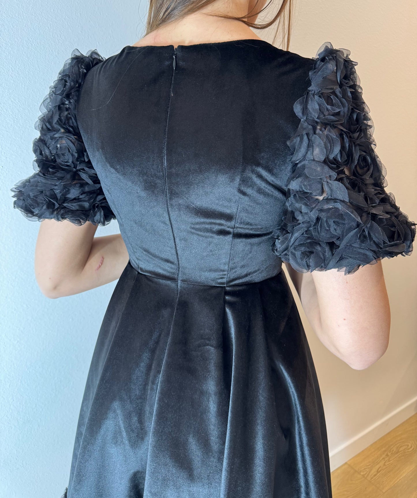 Midnight Blossoms Dress