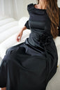 Silk Black Elegance Dress