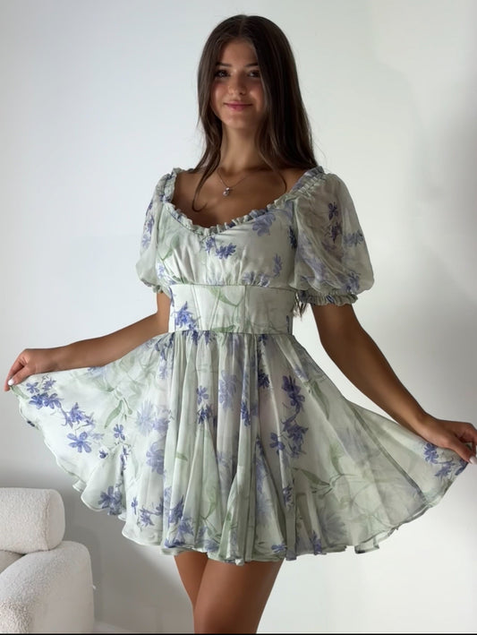 Floral Breeze Mini Dress