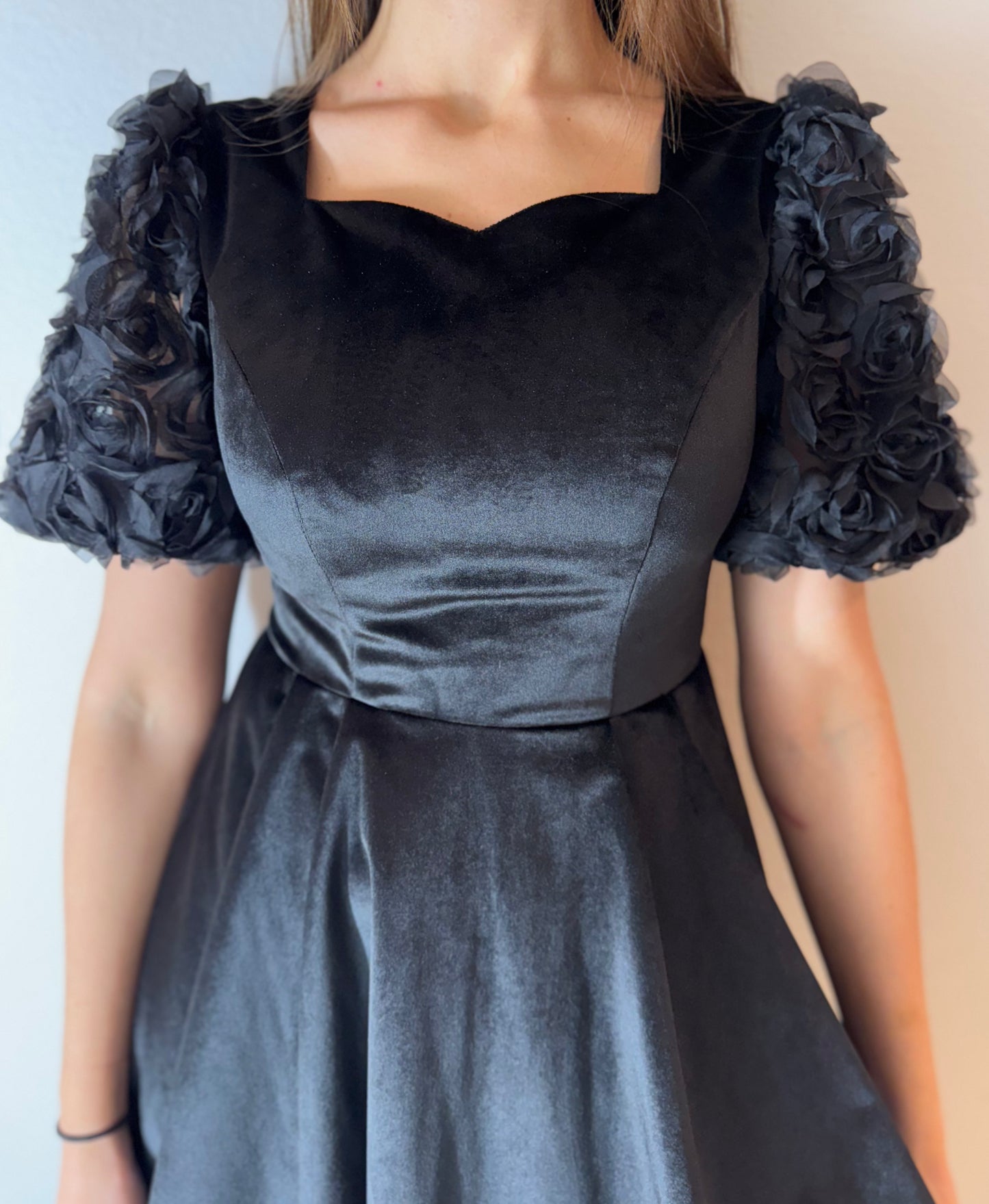 Midnight Blossoms Dress