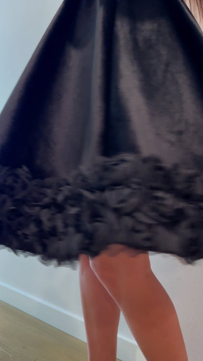 Midnight Blossoms Dress